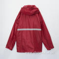 Ladies fashion rain coat jacket